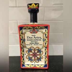Dos Artes Anejo Tequila Empty Bottle - 1L